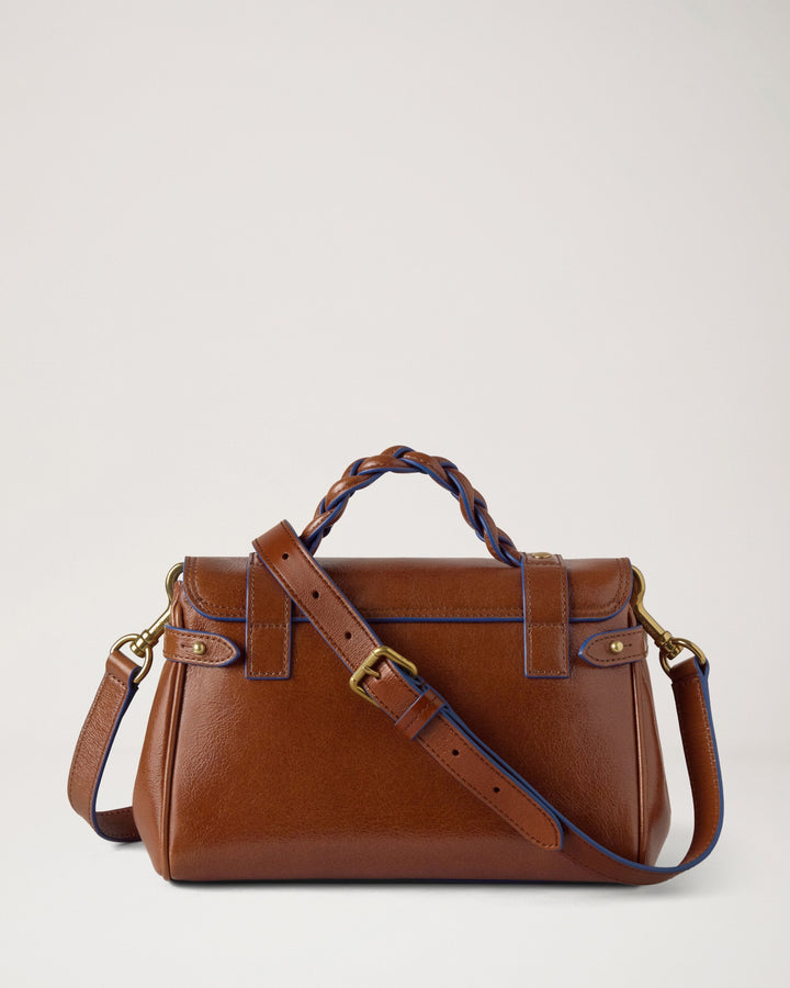 Mini Alexa Smooth Glossy Leather