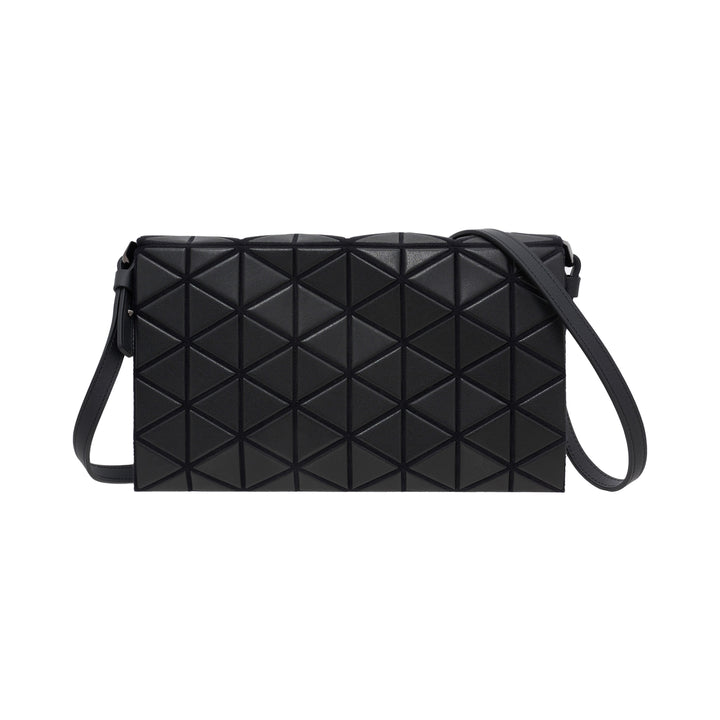 Solid Tonneau Matte Shoulder Bag