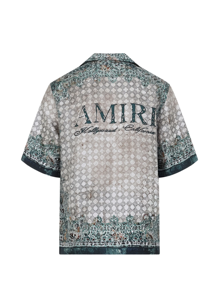 AMIRI Bandana Bowling Shirt