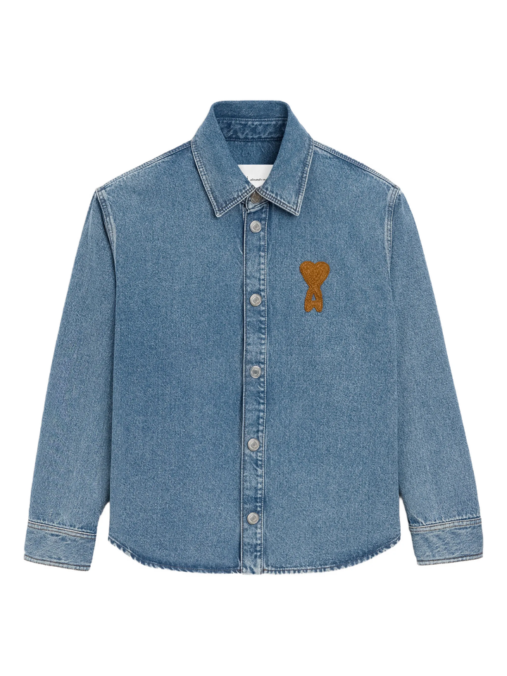 Knitted AMI de Coeur Overshirt