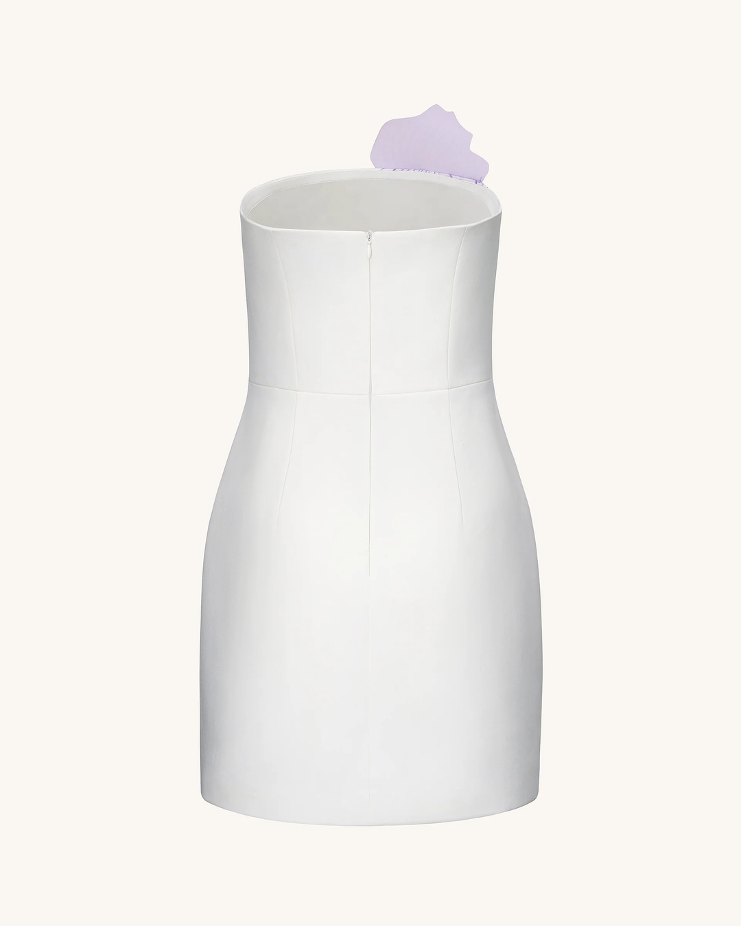 Floral Applique Mini Dress