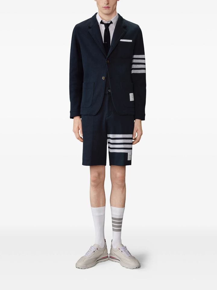 Sack Jacket In Double Face Knit