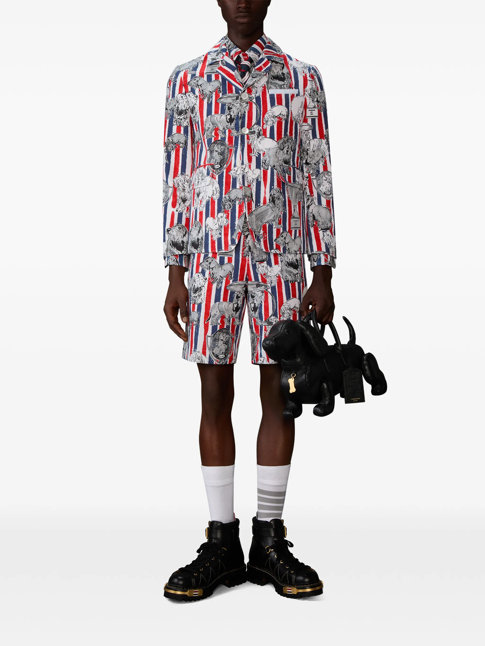 Thom Browne Hector Utility Chino Shorts - view 2
