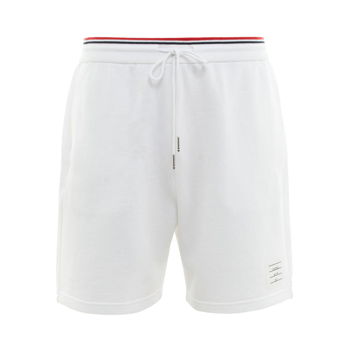Thom Browne RWB Tipping Sweatshorts – Available at Club 21, Official Retailer in Singapore, Malaysia & Thailand with Global Shipping Online