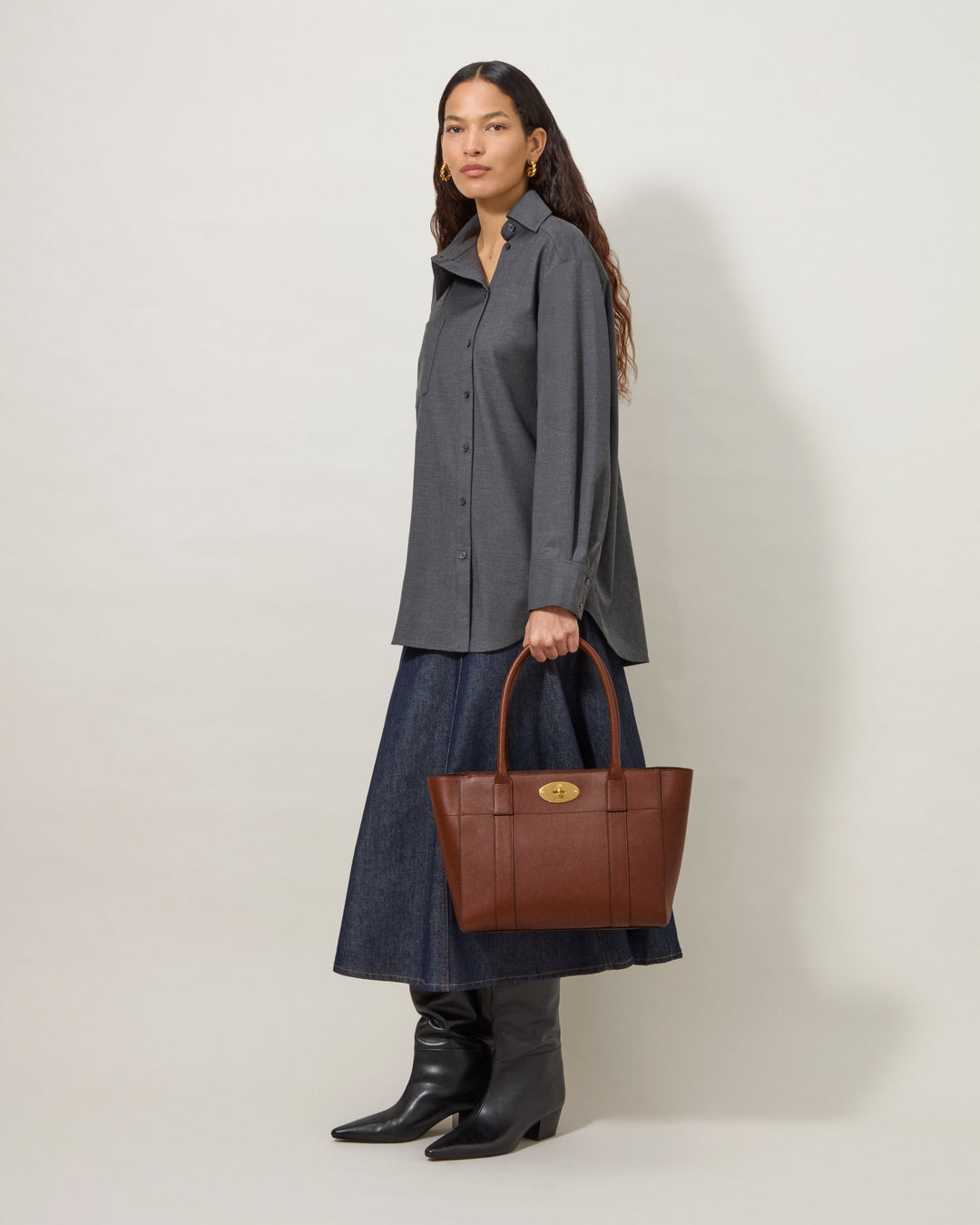 Bayswater 9 To 5 Oak Two Tone Small Classic Grain
