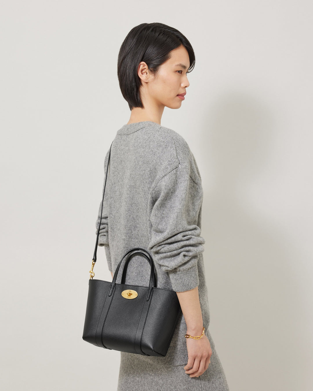 Mini Bayswater Tote Small Classic Grain