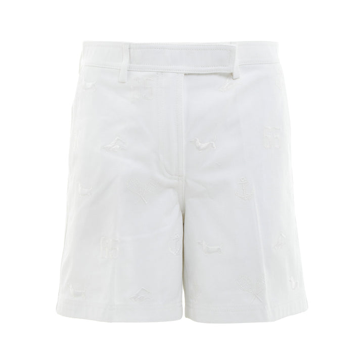 Thom Browne Wide Leg Chino Shorts – Available at Club 21, Official Retailer in Singapore, Malaysia & Thailand with Global Shipping Online