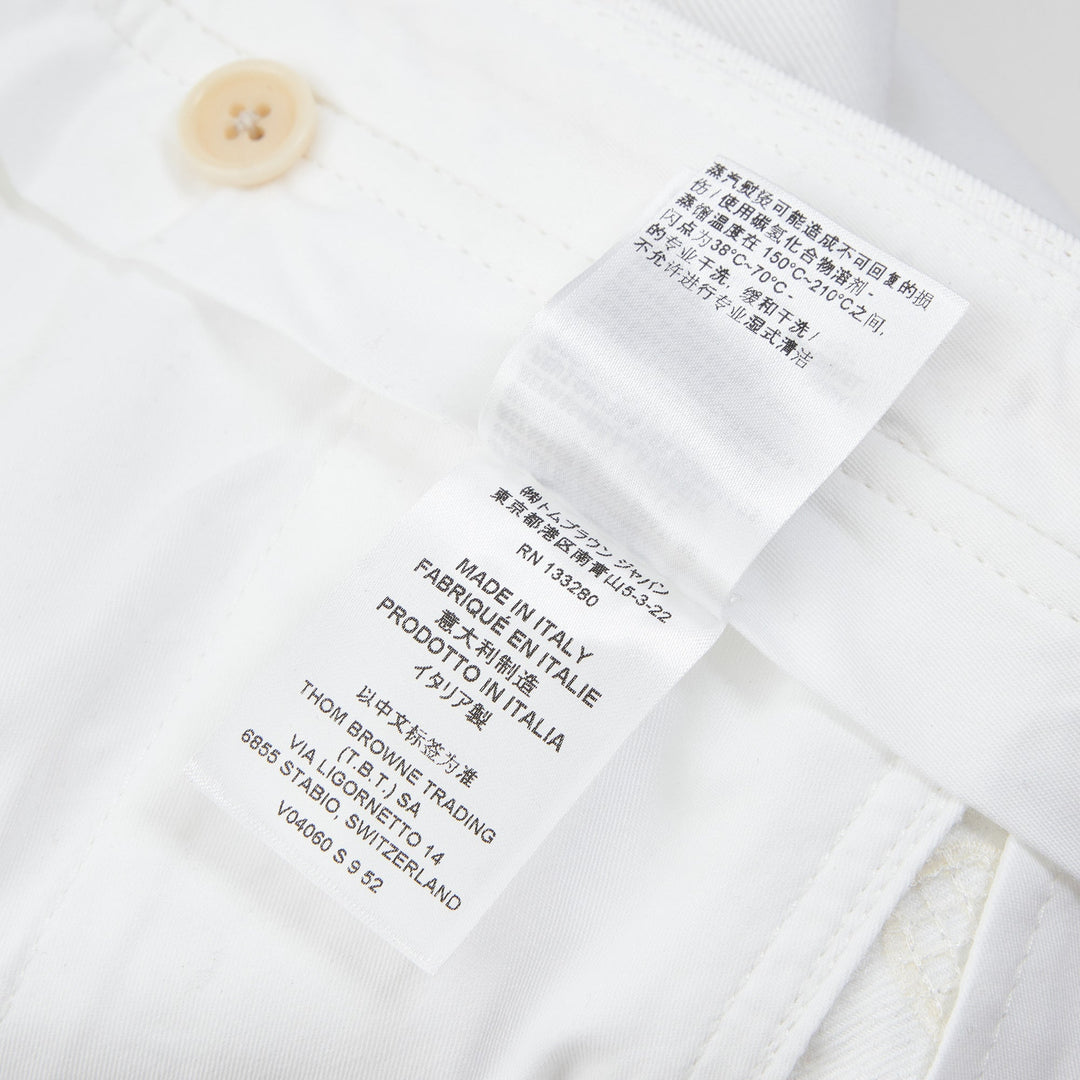 Thom Browne Wide Leg Chino Shorts – Available at Club 21, Official Retailer in Singapore, Malaysia & Thailand with Global Shipping Online