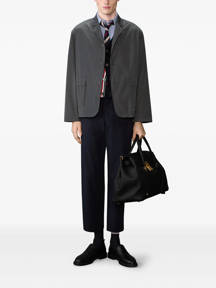 Packable Blazer With Flap Pockets