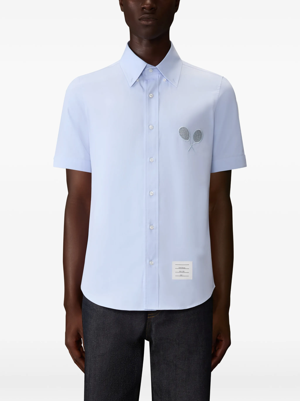 Thom Browne Short Sleeve Button Down Shirt - view 2