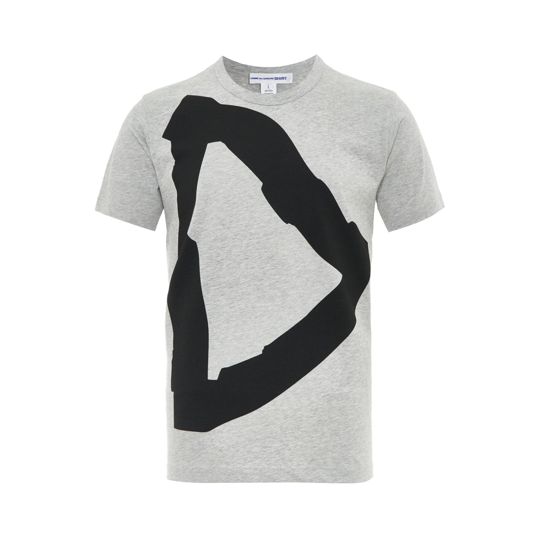 COMME des GARCONS SHIRT Black Print Tee – Available at Club 21, Official Retailer in Singapore, Malaysia & Thailand with Global Shipping Online