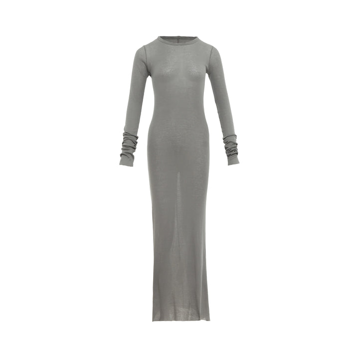 Rib Long Sleeve Dress