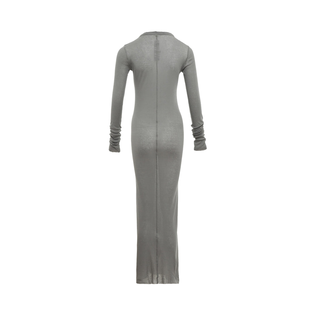 Rib Long Sleeve Dress