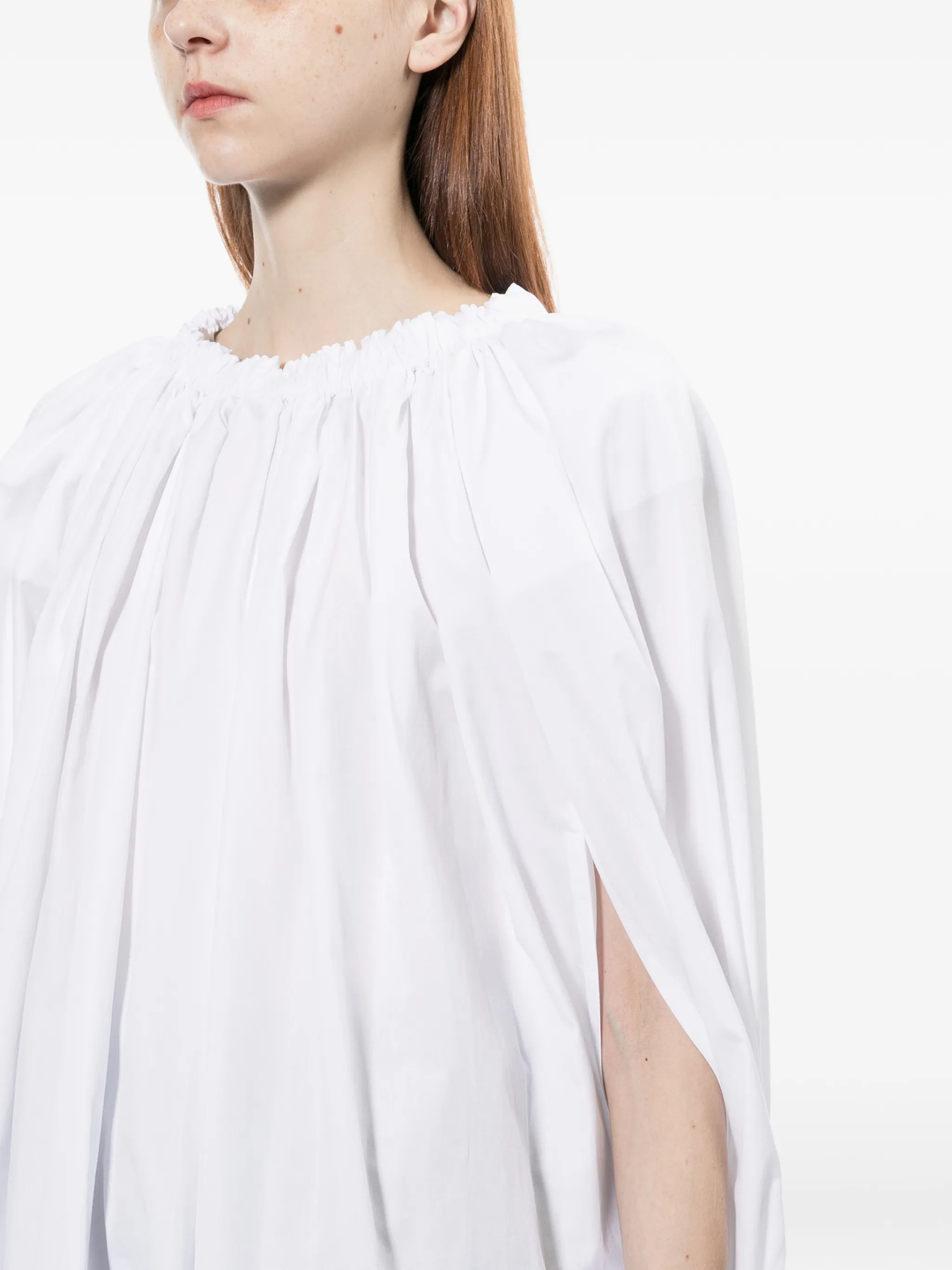 White Cotton Blouse