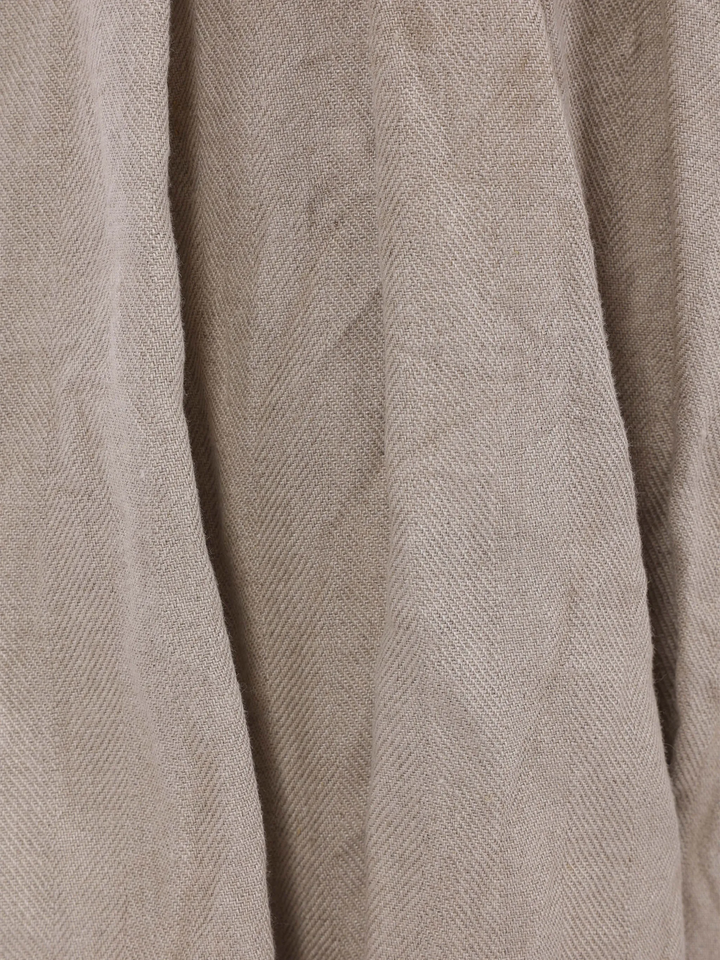 Linen Herringbone Trousers