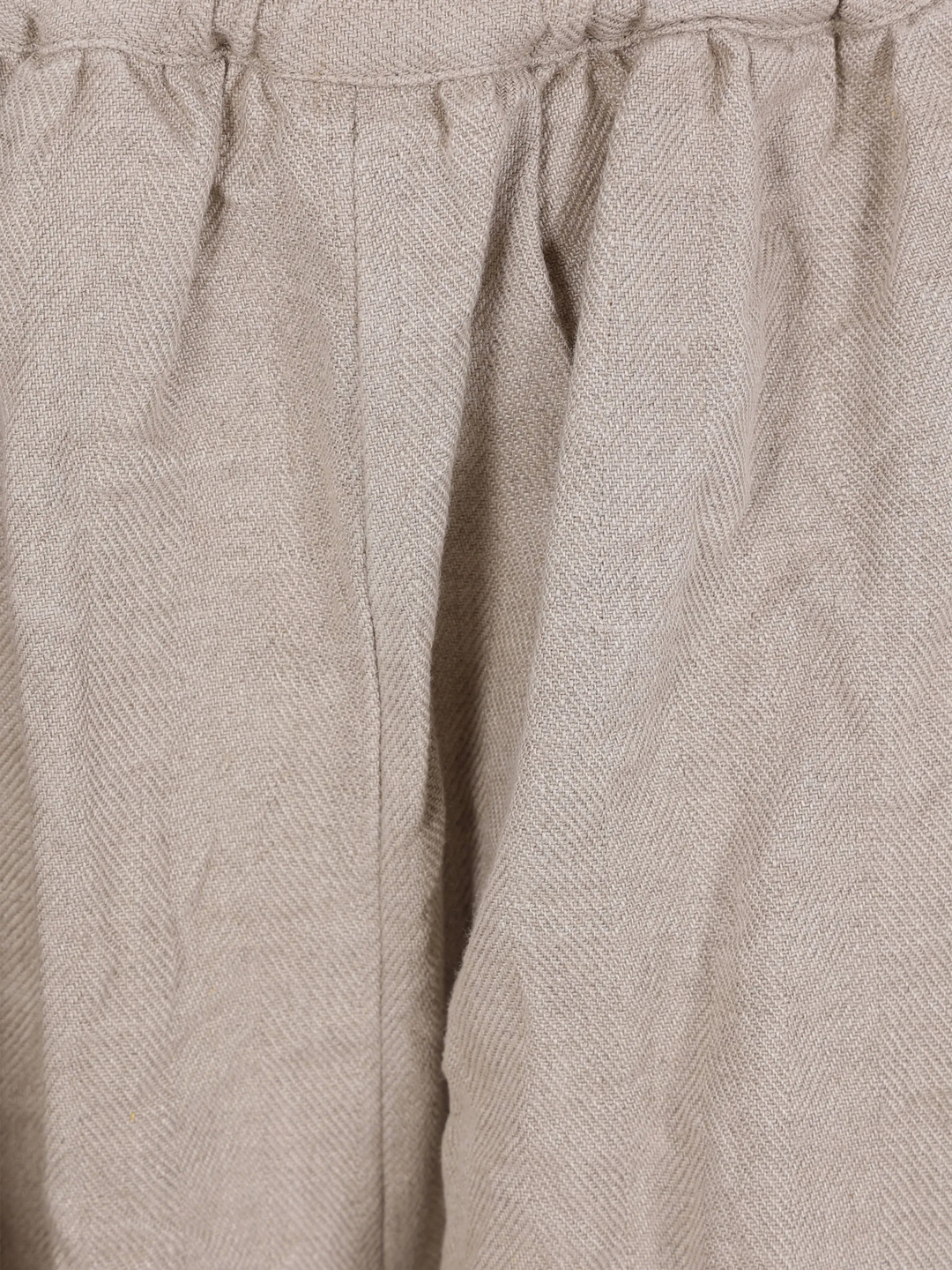 Linen Herringbone Trousers
