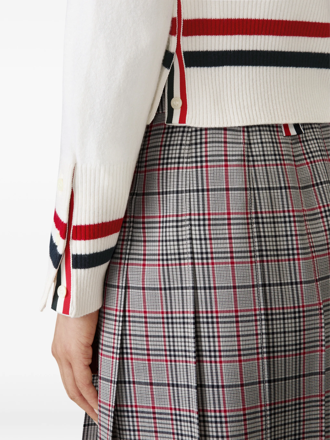 Jersey Stitch Shrunken Cardigan