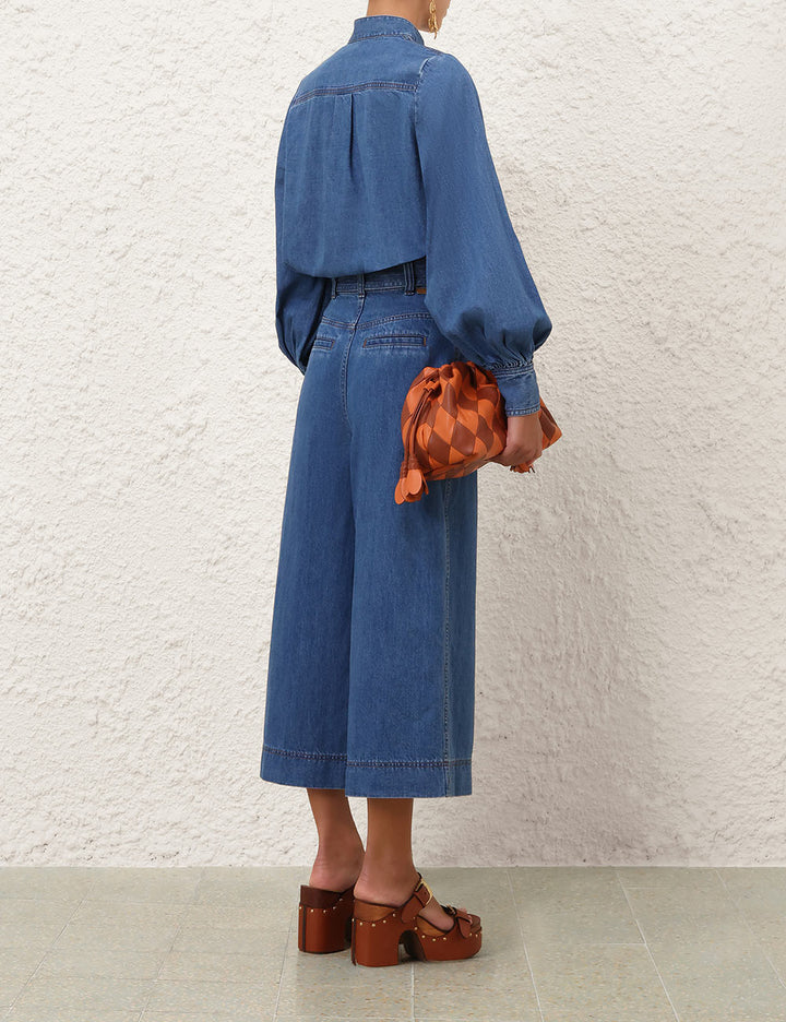 Denim Applique Shirt