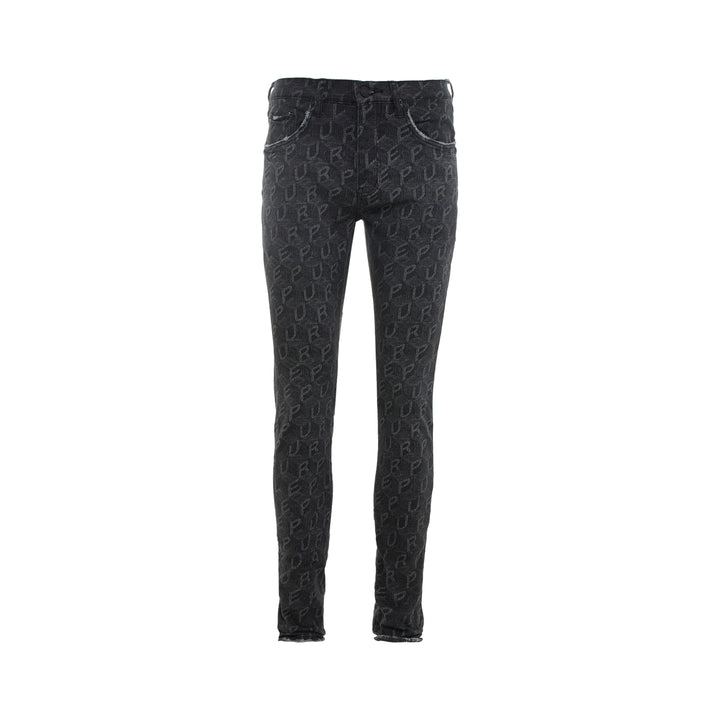 PURPLE Skinny Monogram Jeans – Available at Club 21, Official Retailer in Singapore, Malaysia & Thailand with Global Shipping Online
