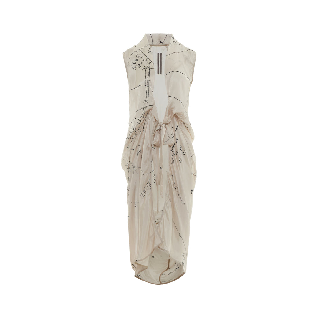 Wrap Sleeveless Dress