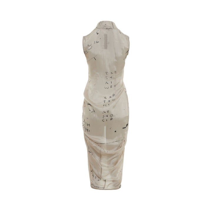 Wrap Sleeveless Dress