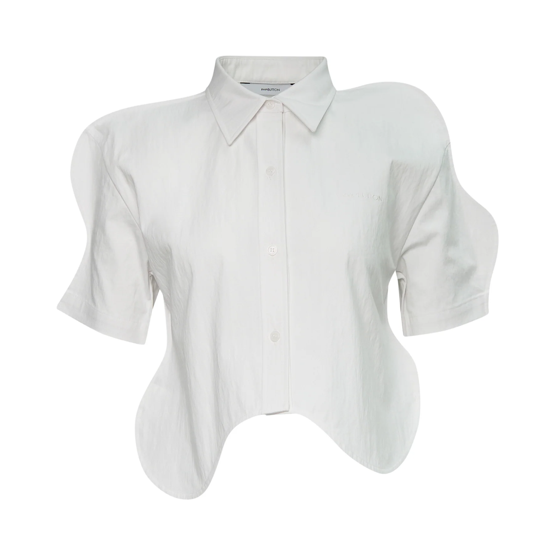 White Wavy Shirt