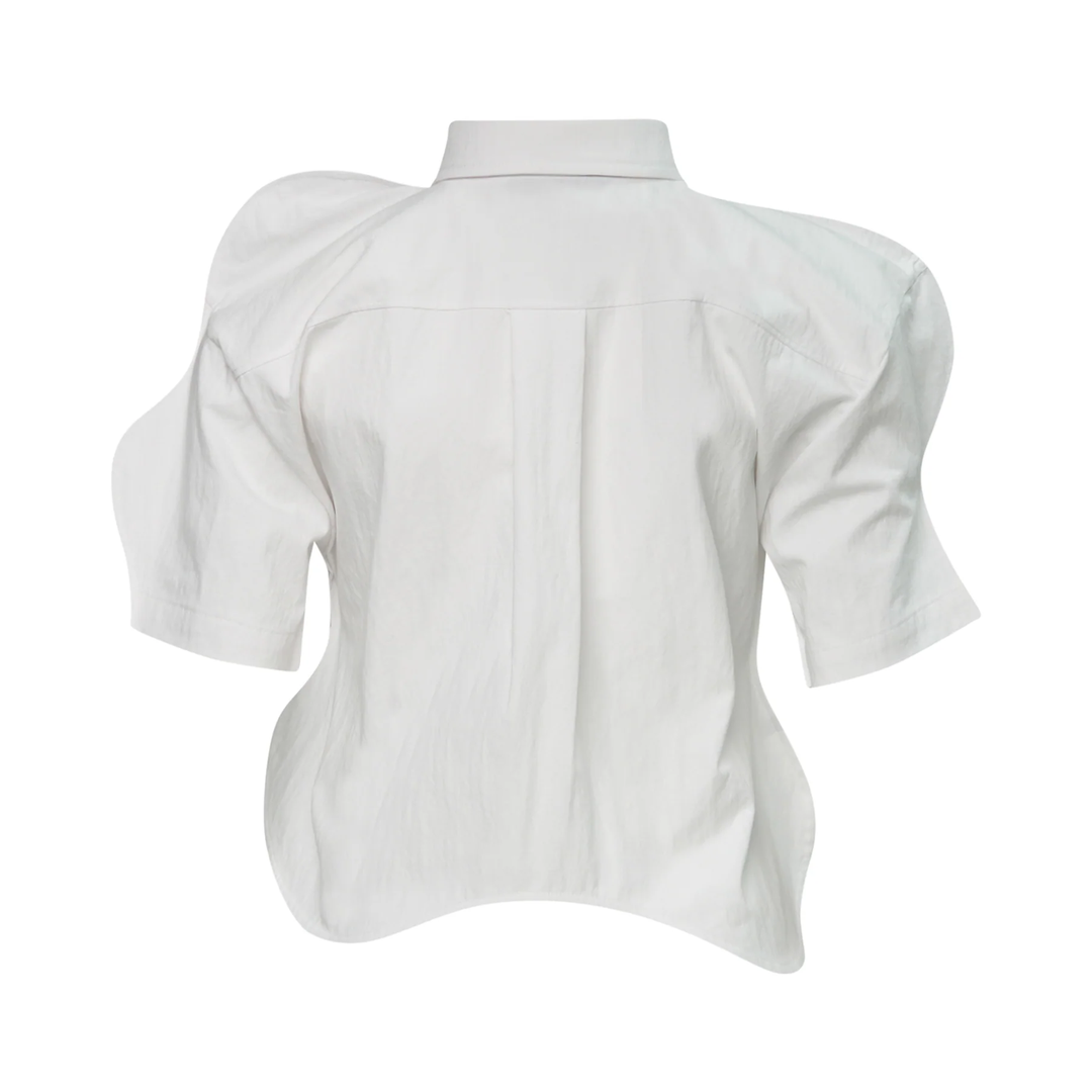 White Wavy Shirt