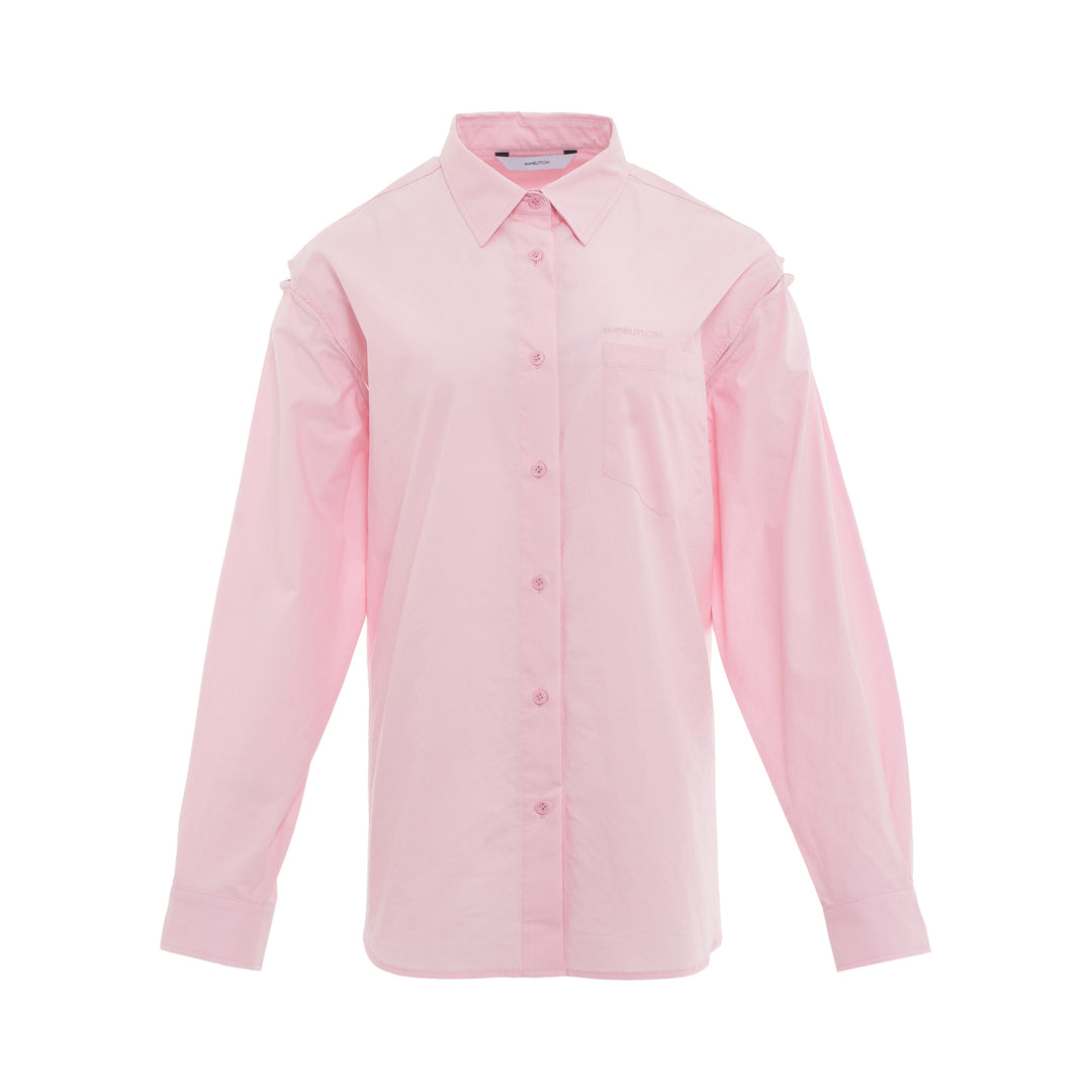 pushBUTTON Wire-Sleeve Oversized Shirt – Available at Club 21, Official Retailer in Singapore, Malaysia & Thailand with Global Shipping Online