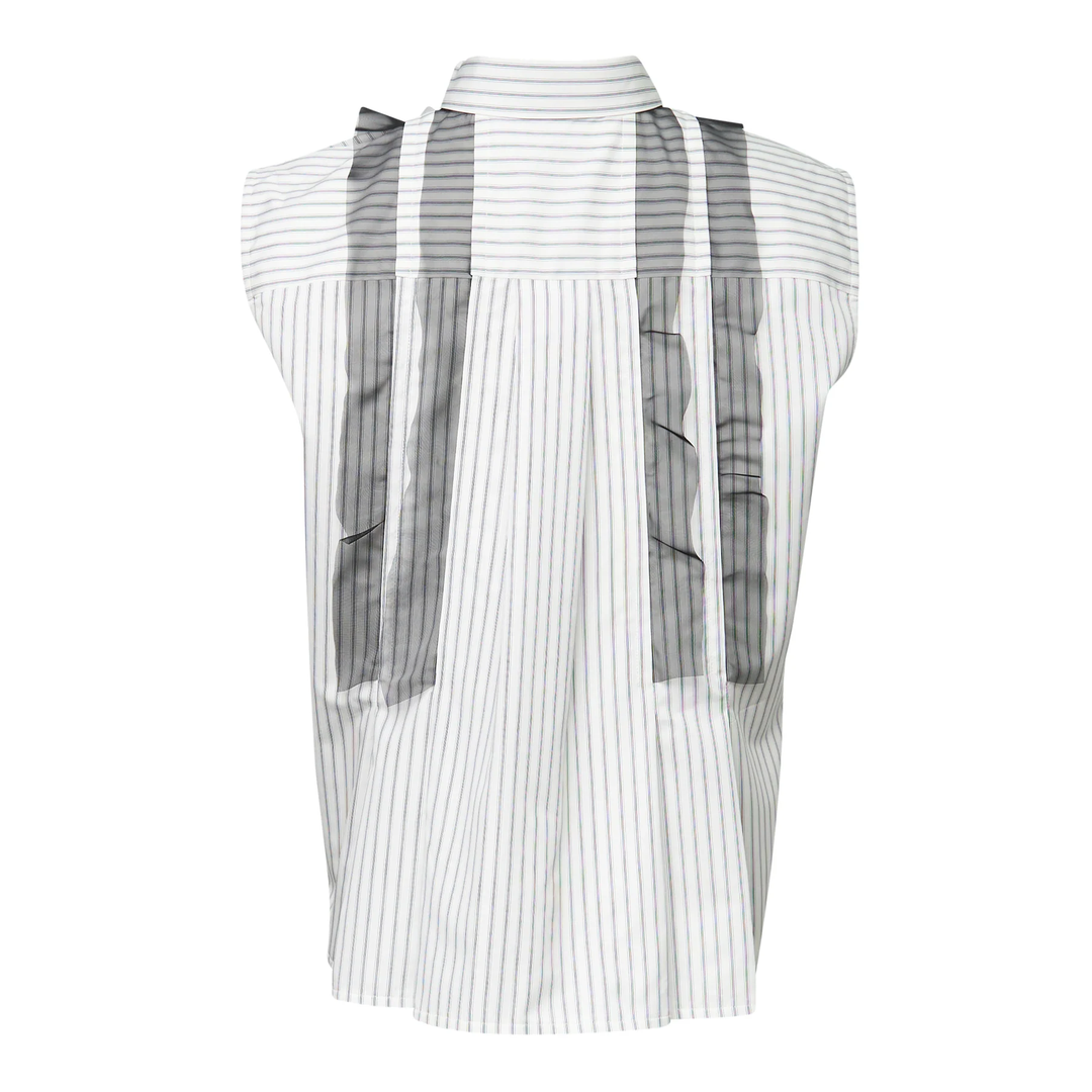 Striped Poplin Shirt