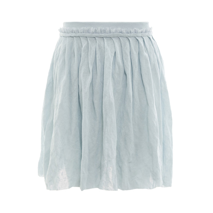 SHUSHU/TONG Raw-Edge Pleated Knit Skirt – Available at Club 21, Official Retailer in Singapore, Malaysia & Thailand with Global Shipping Online