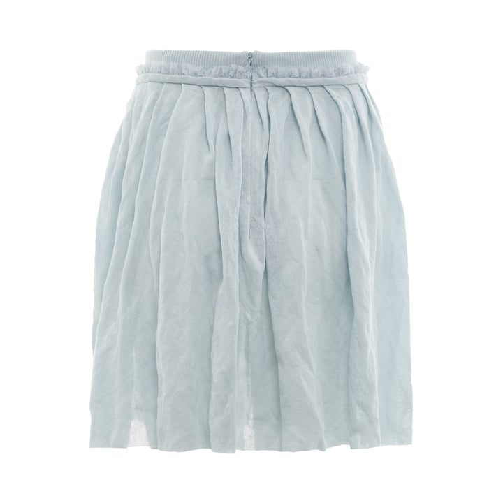 SHUSHU/TONG Raw-Edge Pleated Knit Skirt – Available at Club 21, Official Retailer in Singapore, Malaysia & Thailand with Global Shipping Online