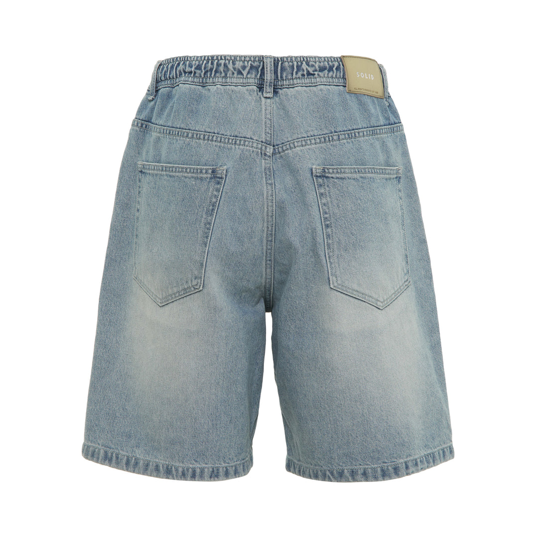 Light Wash Denim Shorts
