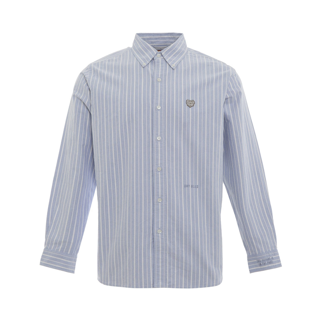 Stripe Oxford Button-Down Shirt