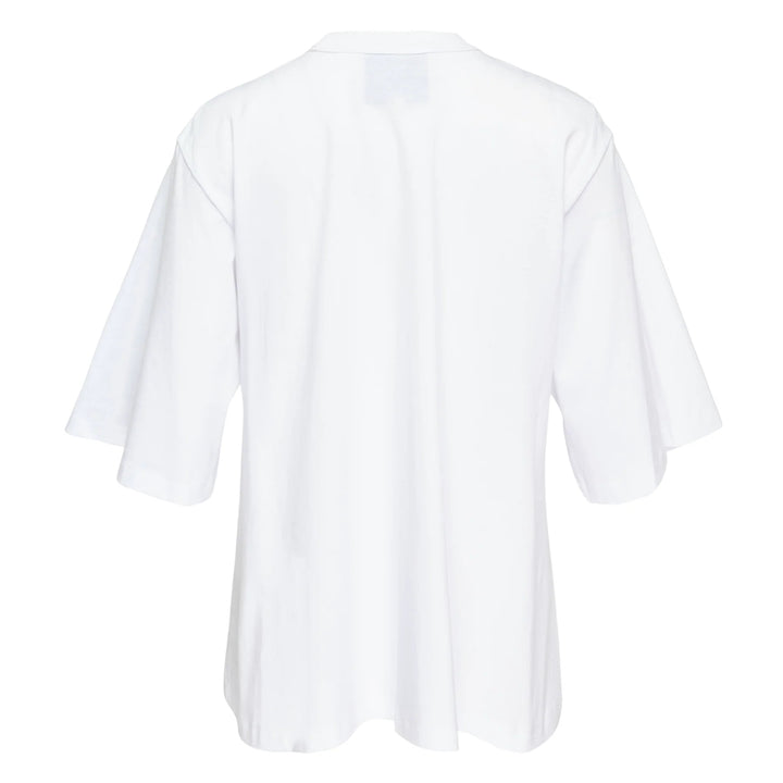 Trapeze Floral Appliqué Tee