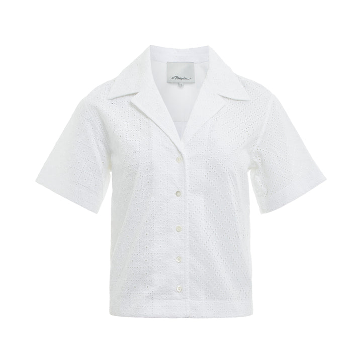 Broderie Anglaise Patchwork Shirt
