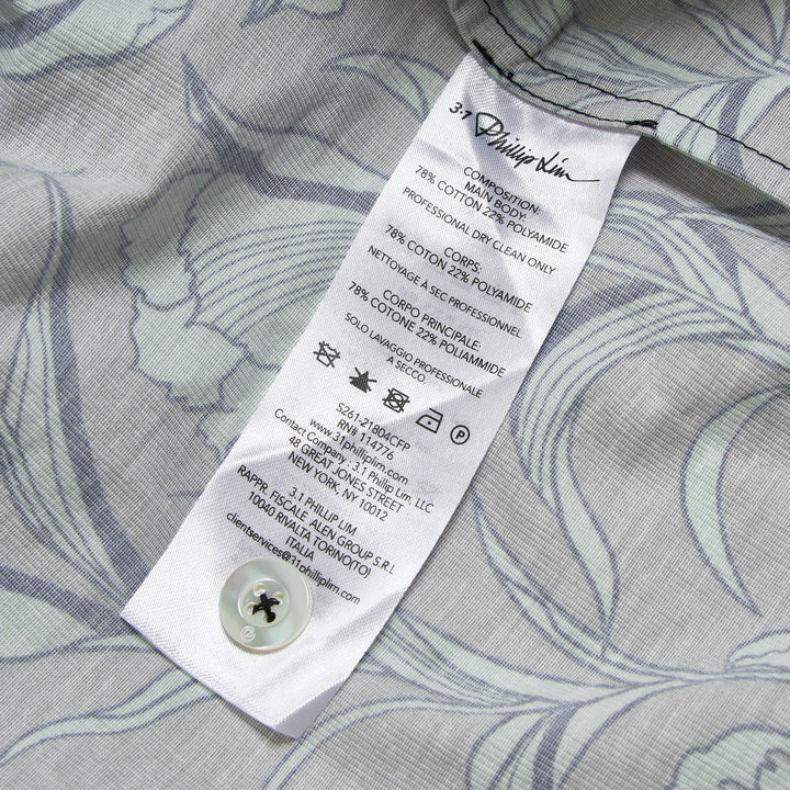 Floral Printed Camp Shirt