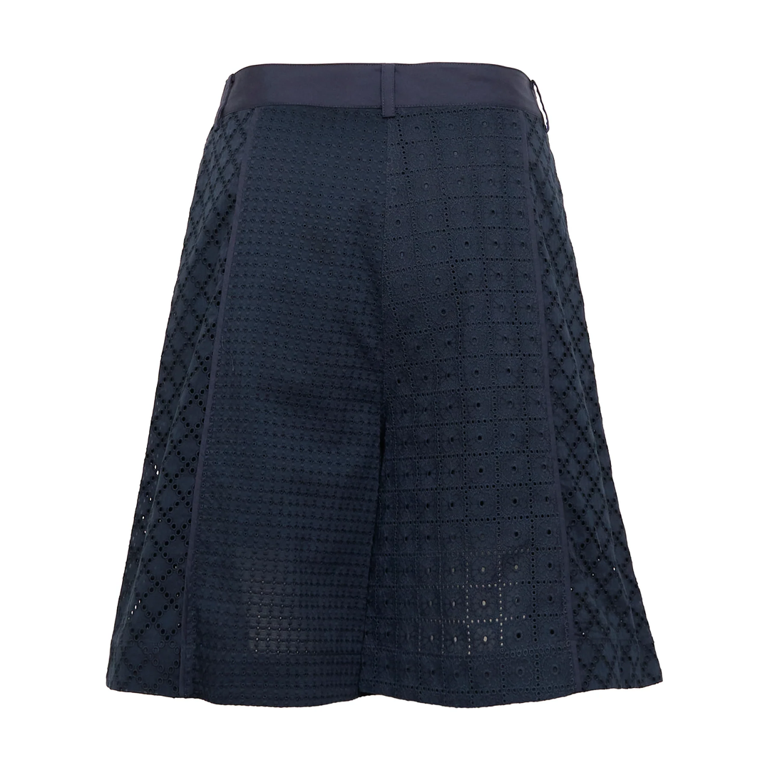 Broderie Anglaise Patchwork Shorts