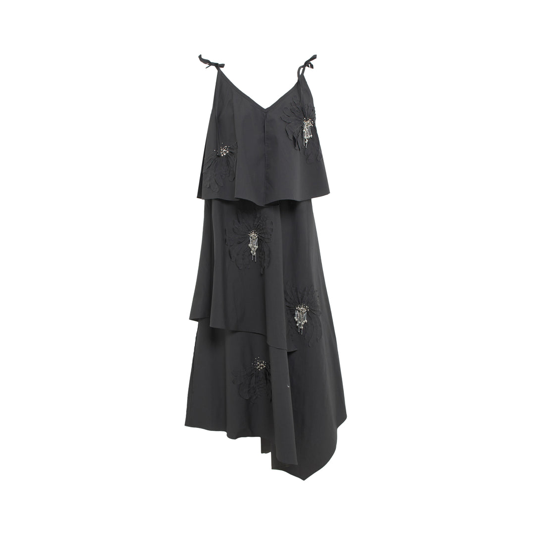 3.1 Phillip Lim Layered Midi Dress With Floral – Available at Club 21, Official Retailer in Singapore, Malaysia & Thailand with Global Shipping Online