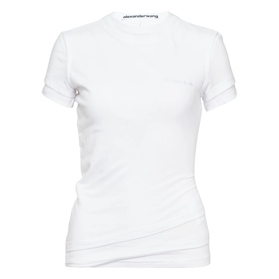 Layered Short Sleeve Top