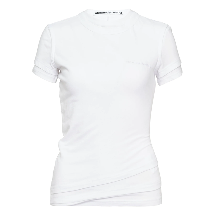 Layered Short Sleeve Top