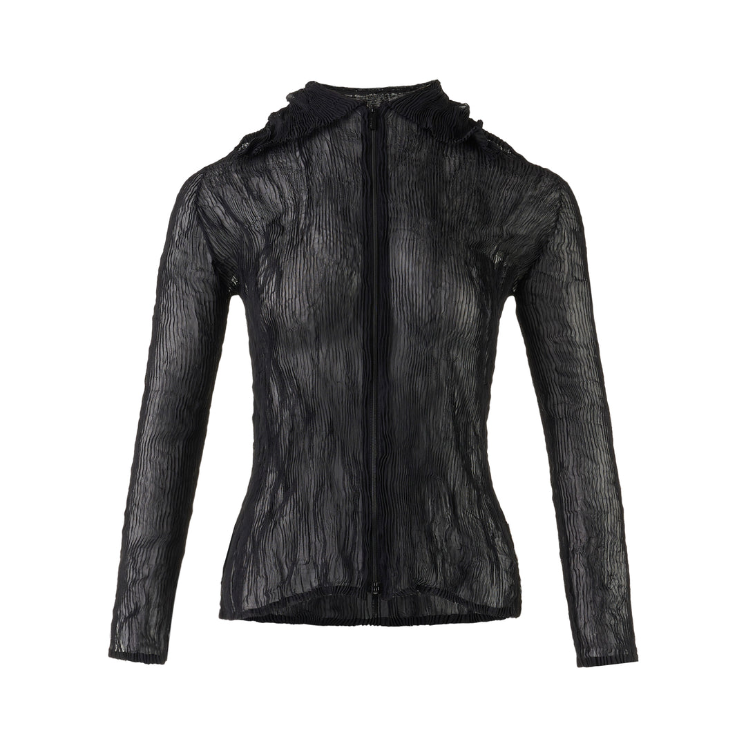 Chiffon Twist Long Sleeve Shirt