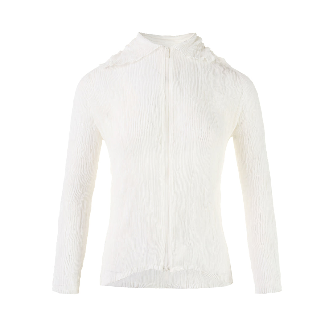 Chiffon Twist Long Sleeve Shirt