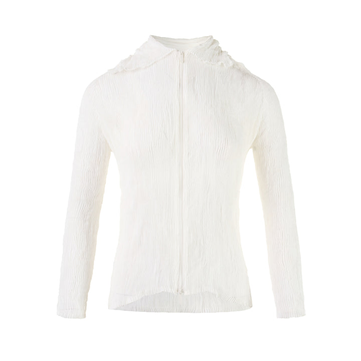 Chiffon Twist Long Sleeve Shirt