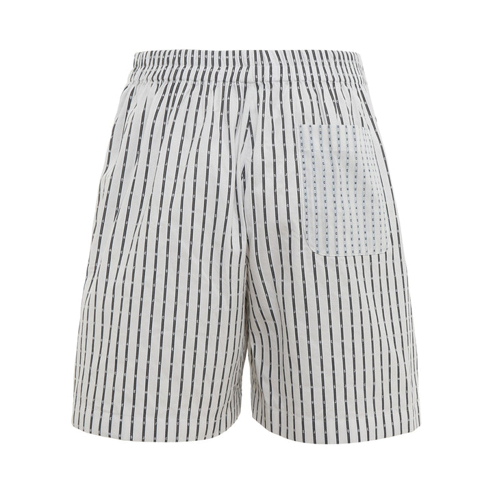 Striped Bermuda Shorts