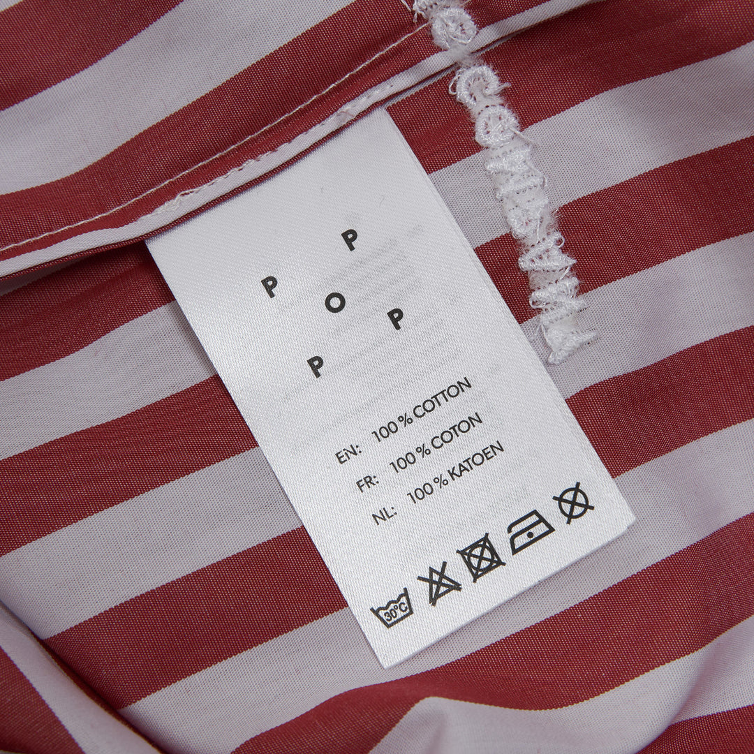Logos Stripe Long Sleeve Shirt