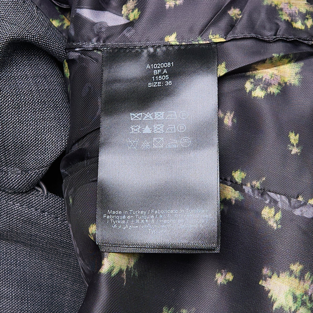Printed Shibori Organza Blouse
