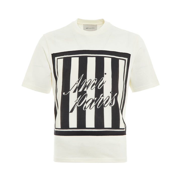Striped Graphic Tee