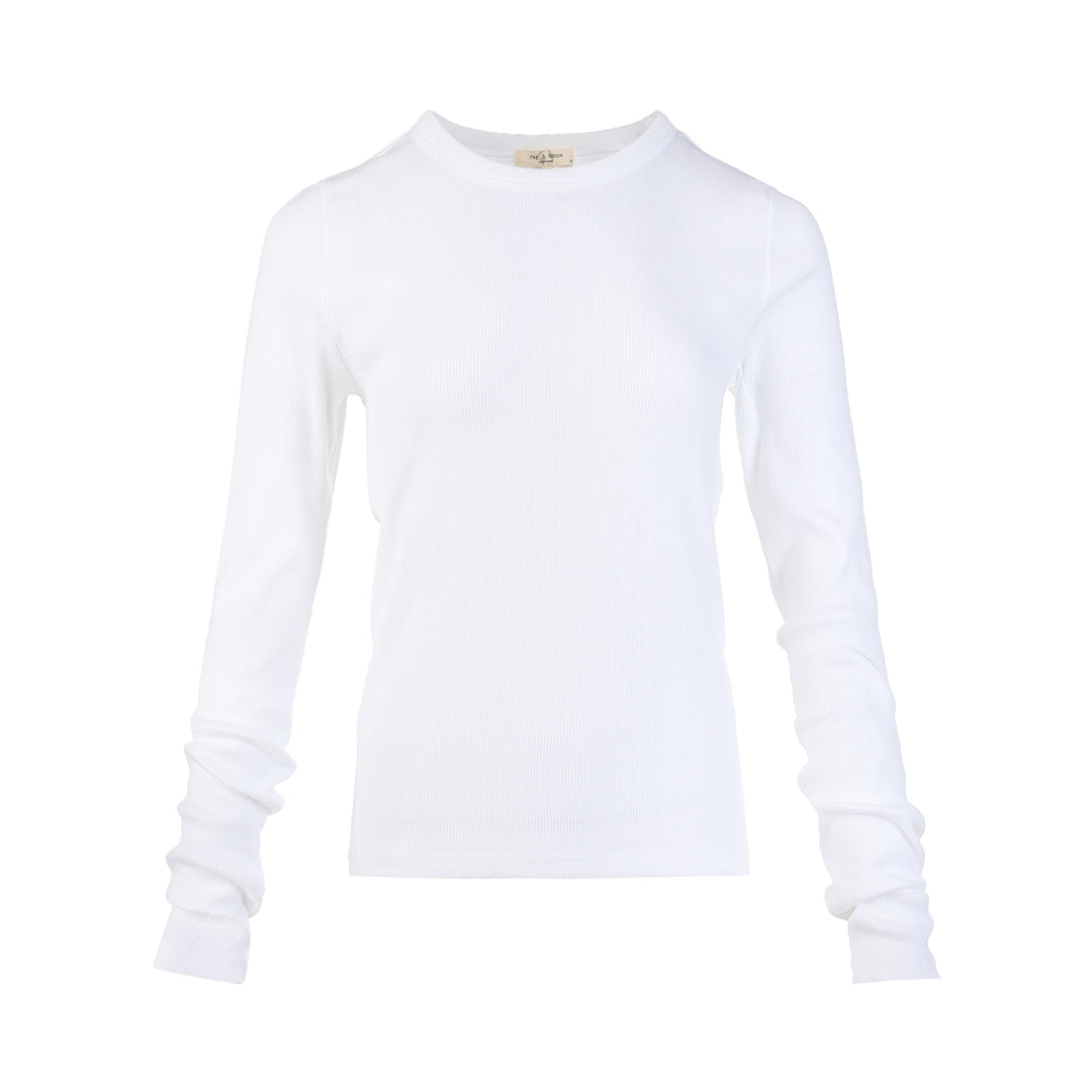 Essential Rib Long Sleeve Crew