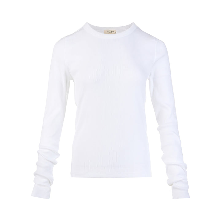 Essential Rib Long Sleeve Crew