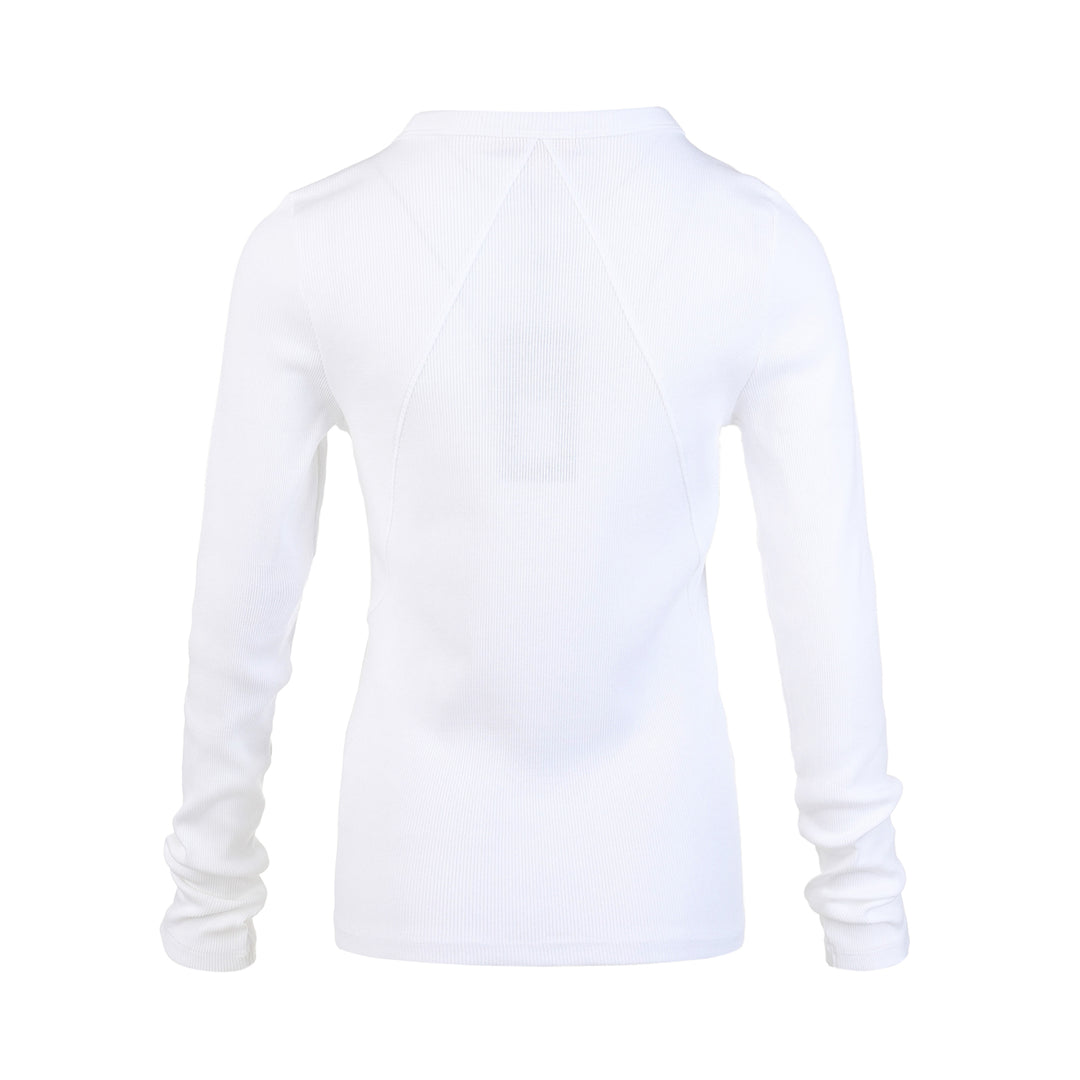 Essential Rib Long Sleeve Crew
